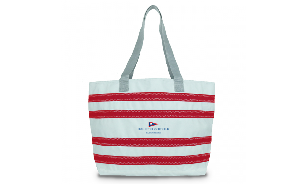 RYC offer  Nautical Stripe Large Tote - PERSONALIZE FREE! 